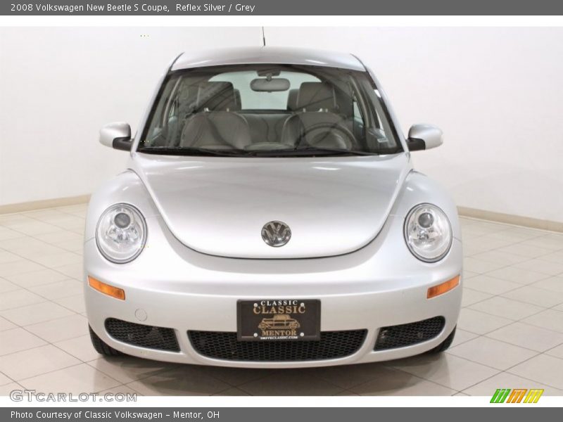 Reflex Silver / Grey 2008 Volkswagen New Beetle S Coupe