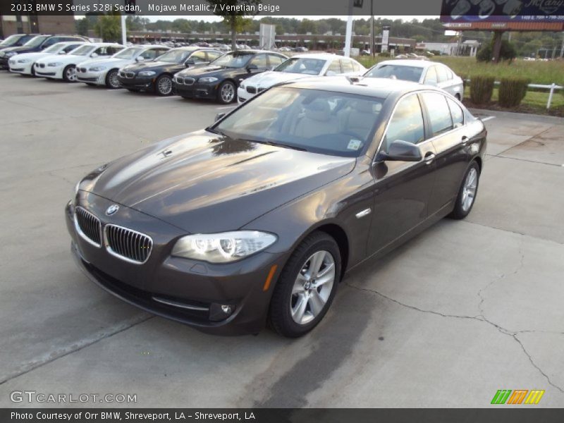 Mojave Metallic / Venetian Beige 2013 BMW 5 Series 528i Sedan