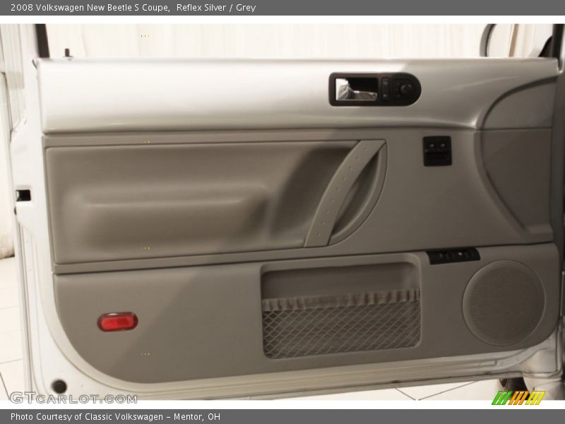 Reflex Silver / Grey 2008 Volkswagen New Beetle S Coupe