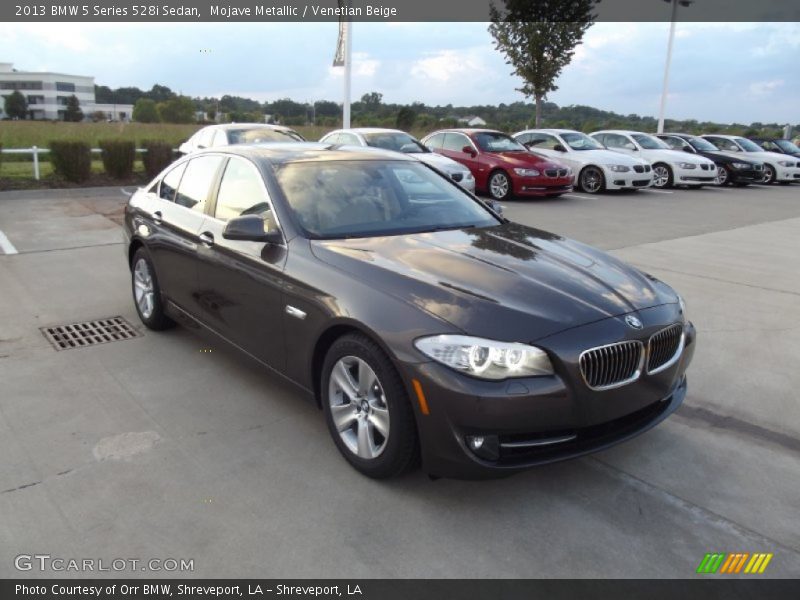 Mojave Metallic / Venetian Beige 2013 BMW 5 Series 528i Sedan
