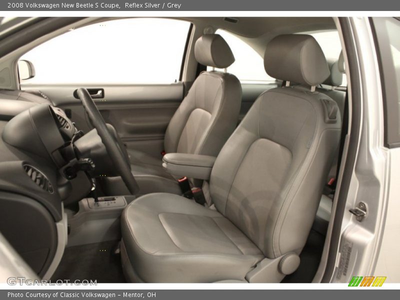 Reflex Silver / Grey 2008 Volkswagen New Beetle S Coupe