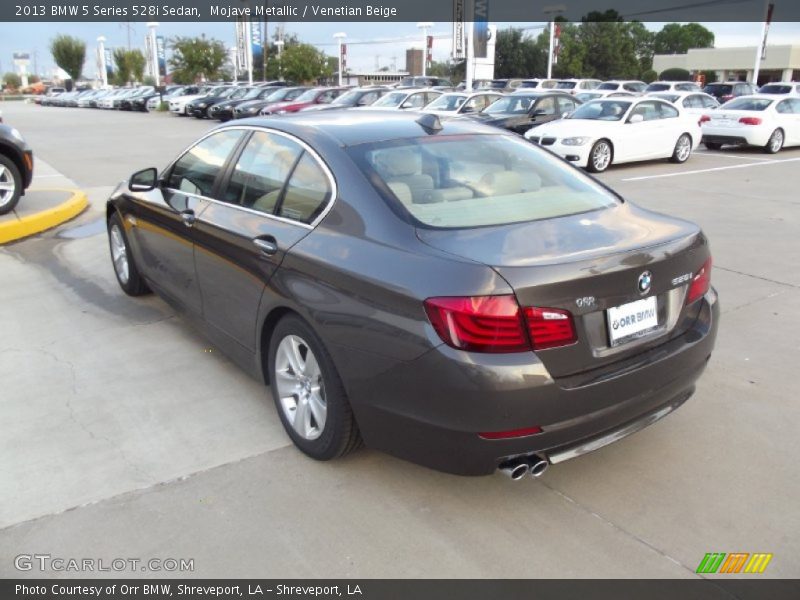 Mojave Metallic / Venetian Beige 2013 BMW 5 Series 528i Sedan