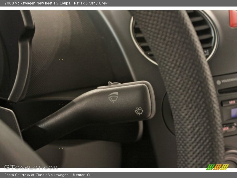 Reflex Silver / Grey 2008 Volkswagen New Beetle S Coupe