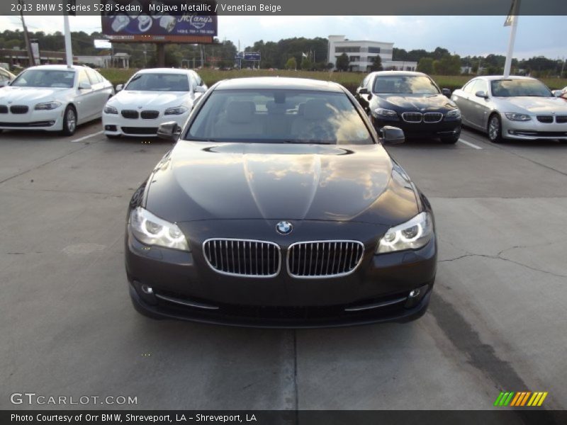 Mojave Metallic / Venetian Beige 2013 BMW 5 Series 528i Sedan