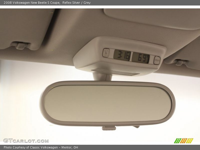Reflex Silver / Grey 2008 Volkswagen New Beetle S Coupe