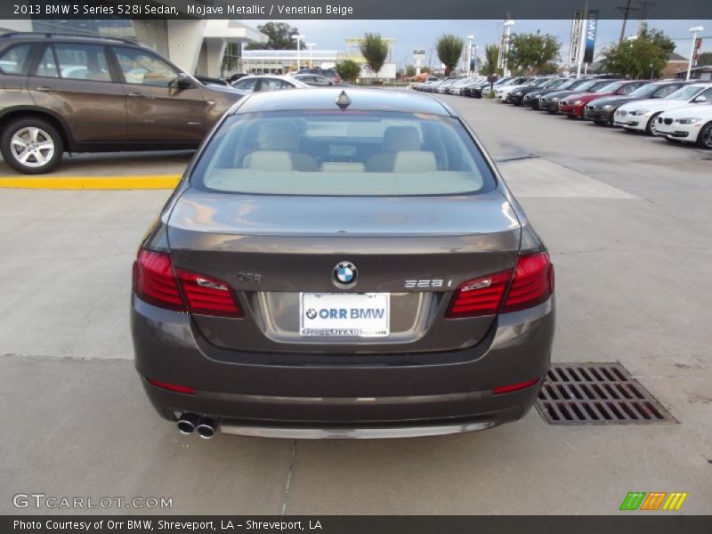 Mojave Metallic / Venetian Beige 2013 BMW 5 Series 528i Sedan