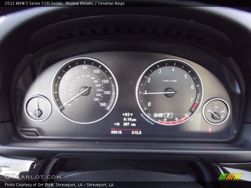 Mojave Metallic / Venetian Beige 2013 BMW 5 Series 528i Sedan