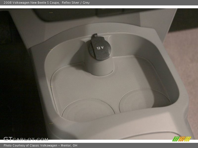 Reflex Silver / Grey 2008 Volkswagen New Beetle S Coupe