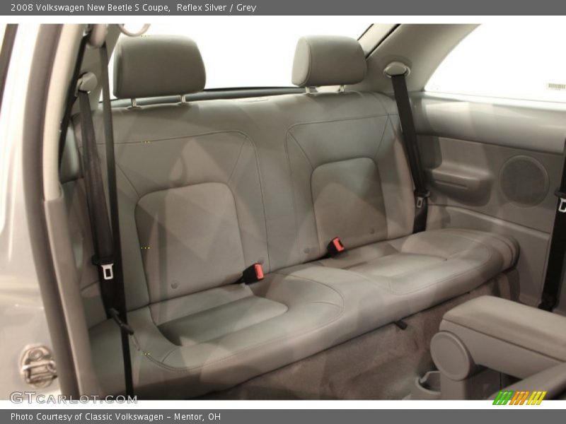 Reflex Silver / Grey 2008 Volkswagen New Beetle S Coupe
