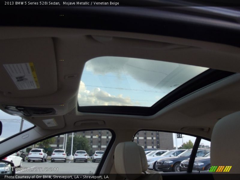 Mojave Metallic / Venetian Beige 2013 BMW 5 Series 528i Sedan