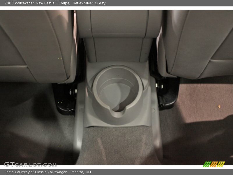 Reflex Silver / Grey 2008 Volkswagen New Beetle S Coupe