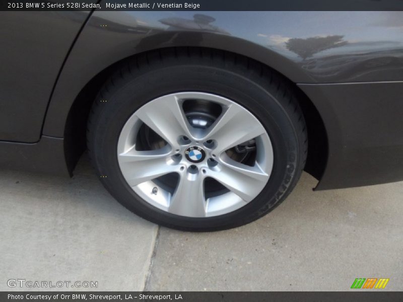 Mojave Metallic / Venetian Beige 2013 BMW 5 Series 528i Sedan