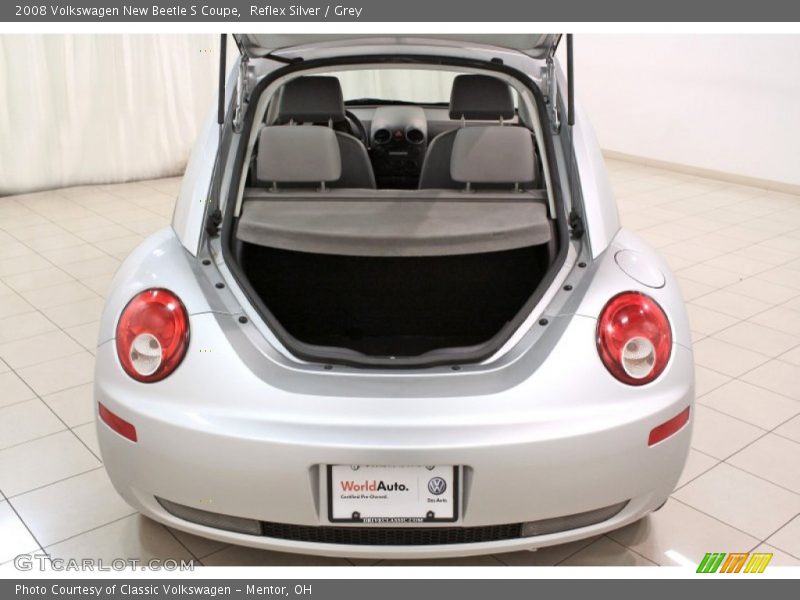 Reflex Silver / Grey 2008 Volkswagen New Beetle S Coupe