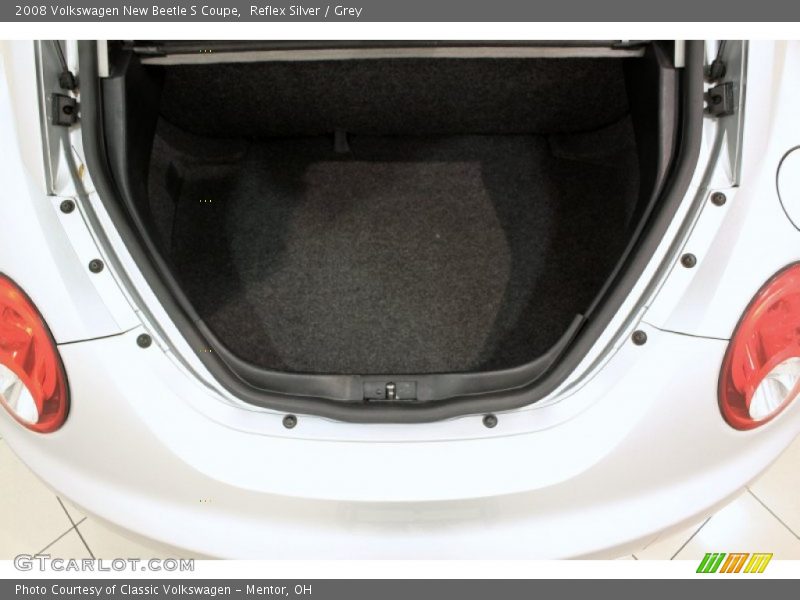 Reflex Silver / Grey 2008 Volkswagen New Beetle S Coupe