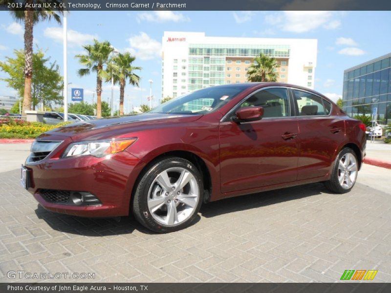 Crimson Garnet / Parchment 2013 Acura ILX 2.0L Technology