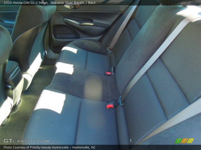 Alabaster Silver Metallic / Black 2009 Honda Civic LX-S Sedan