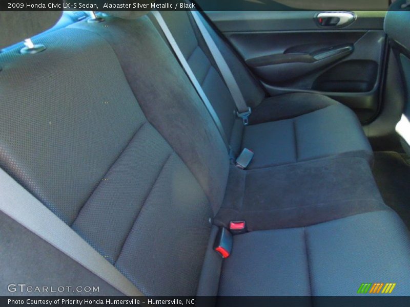 Alabaster Silver Metallic / Black 2009 Honda Civic LX-S Sedan