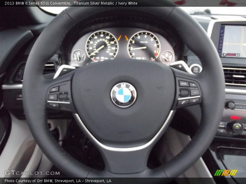  2013 6 Series 650i Convertible Steering Wheel