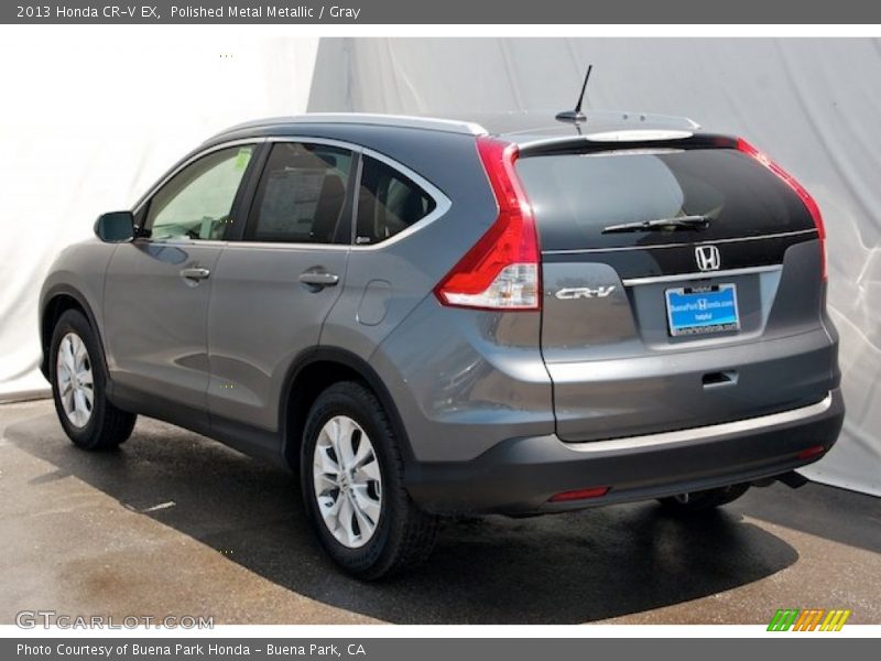 Polished Metal Metallic / Gray 2013 Honda CR-V EX