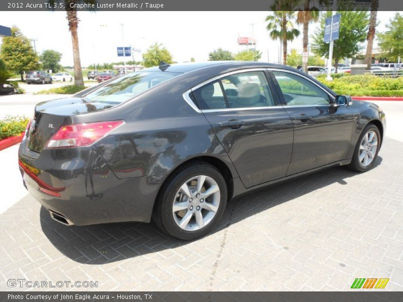 Graphite Luster Metallic / Taupe 2012 Acura TL 3.5