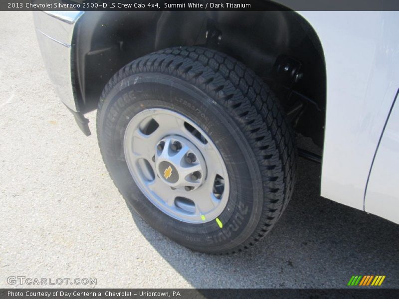 Summit White / Dark Titanium 2013 Chevrolet Silverado 2500HD LS Crew Cab 4x4