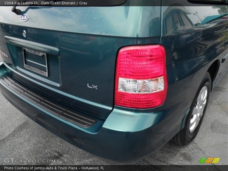 Dark Green Emerald / Gray 2004 Kia Sedona LX