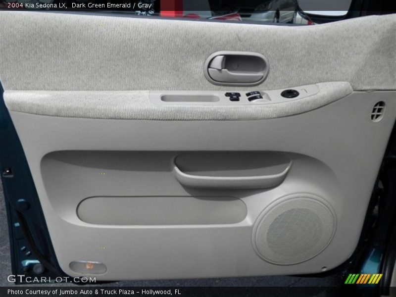 Dark Green Emerald / Gray 2004 Kia Sedona LX