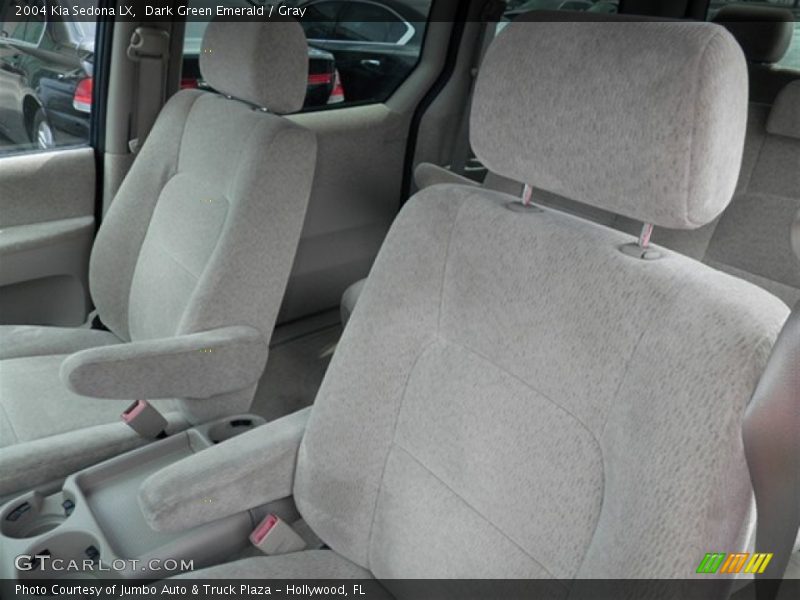 Dark Green Emerald / Gray 2004 Kia Sedona LX