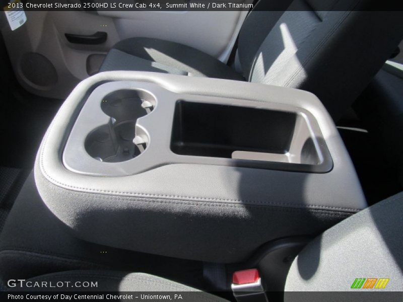 Summit White / Dark Titanium 2013 Chevrolet Silverado 2500HD LS Crew Cab 4x4