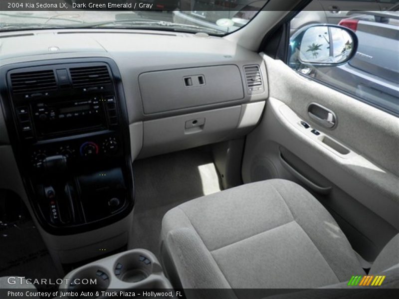 Dark Green Emerald / Gray 2004 Kia Sedona LX
