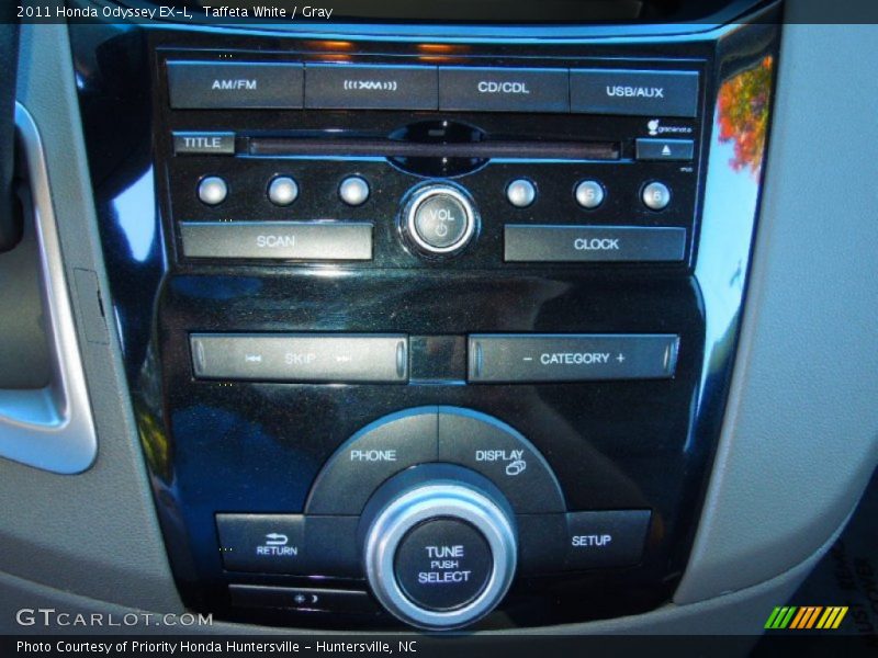 Taffeta White / Gray 2011 Honda Odyssey EX-L