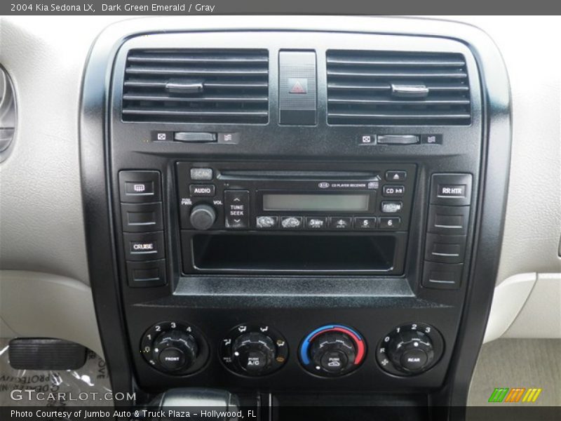 Dark Green Emerald / Gray 2004 Kia Sedona LX