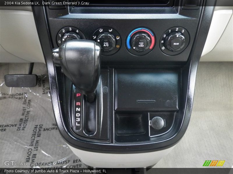 Dark Green Emerald / Gray 2004 Kia Sedona LX
