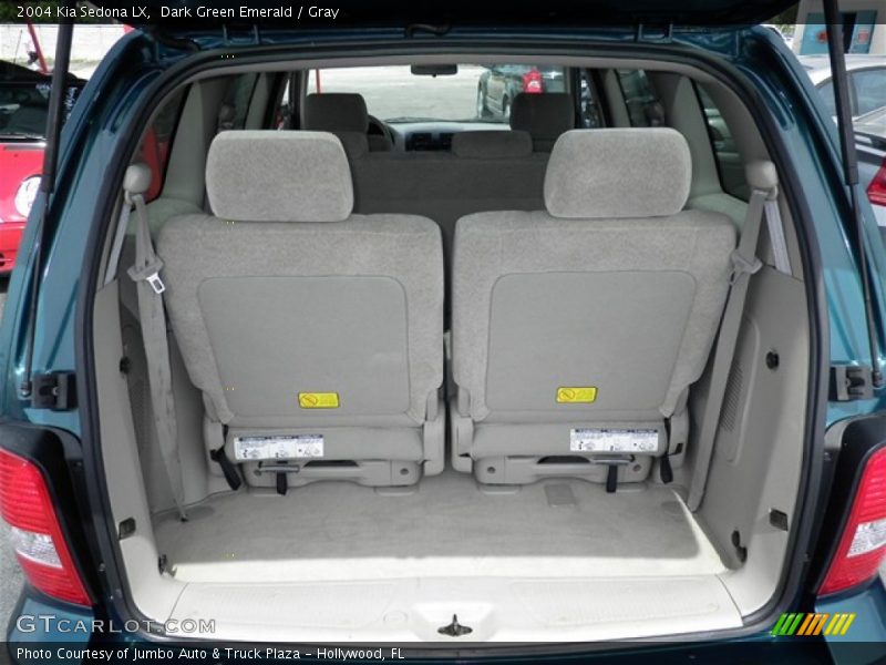 Dark Green Emerald / Gray 2004 Kia Sedona LX