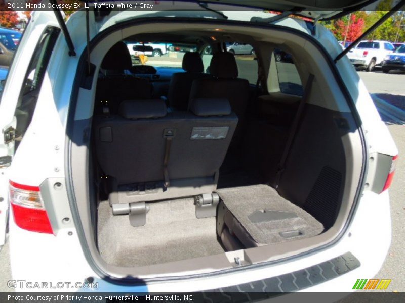 Taffeta White / Gray 2011 Honda Odyssey EX-L