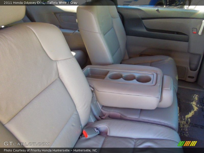 Taffeta White / Gray 2011 Honda Odyssey EX-L
