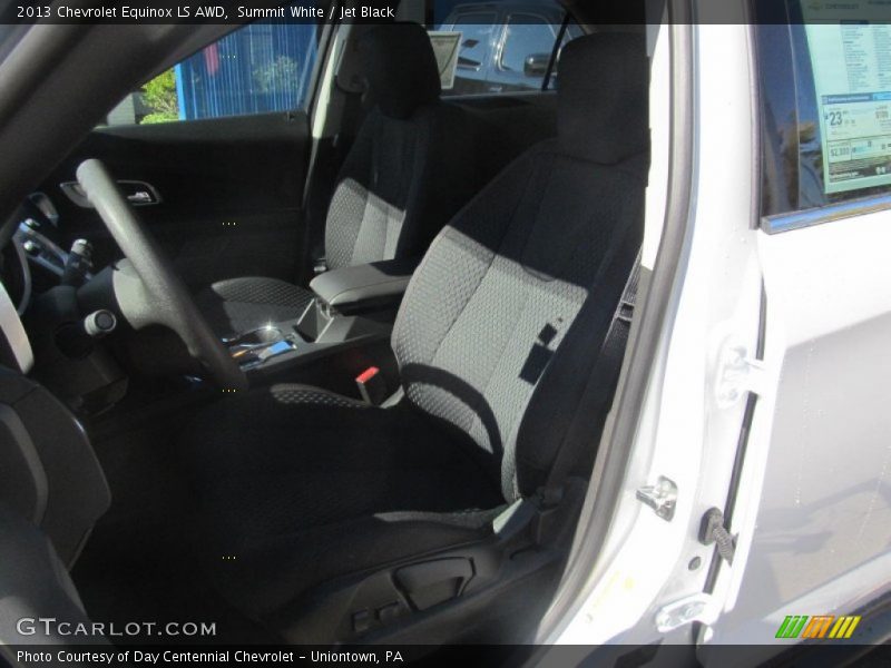 Summit White / Jet Black 2013 Chevrolet Equinox LS AWD