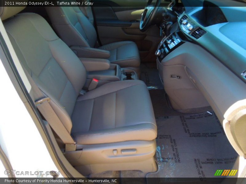 Taffeta White / Gray 2011 Honda Odyssey EX-L