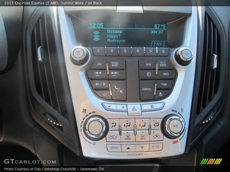 Summit White / Jet Black 2013 Chevrolet Equinox LS AWD