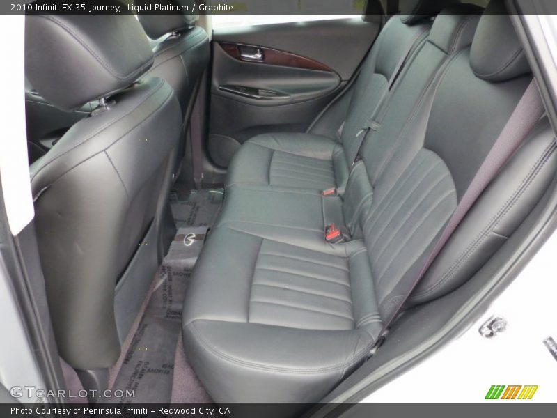 Liquid Platinum / Graphite 2010 Infiniti EX 35 Journey
