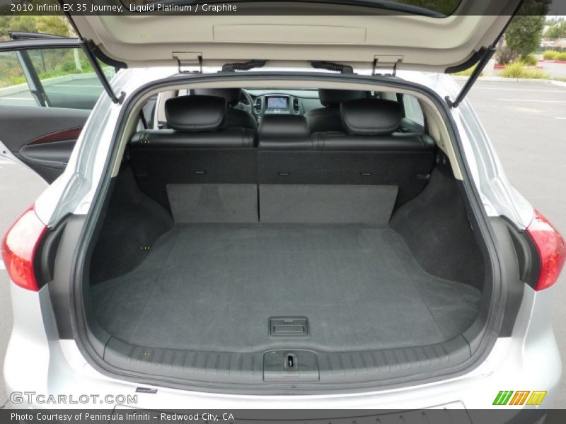Liquid Platinum / Graphite 2010 Infiniti EX 35 Journey