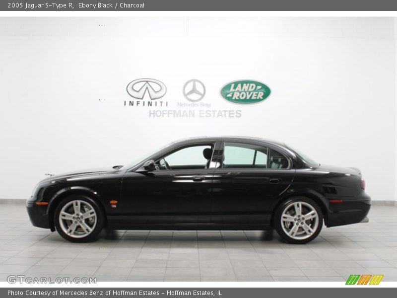 Ebony Black / Charcoal 2005 Jaguar S-Type R