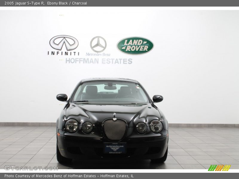 Ebony Black / Charcoal 2005 Jaguar S-Type R