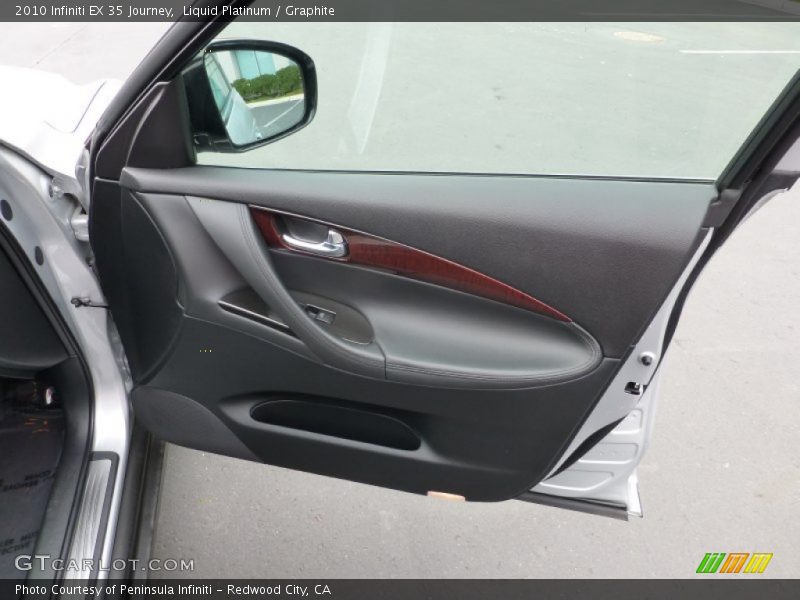 Liquid Platinum / Graphite 2010 Infiniti EX 35 Journey