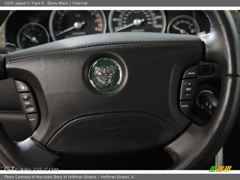 Ebony Black / Charcoal 2005 Jaguar S-Type R
