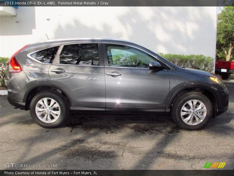Polished Metal Metallic / Gray 2013 Honda CR-V EX-L AWD