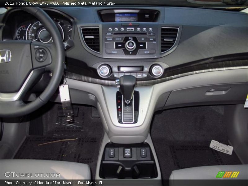 Polished Metal Metallic / Gray 2013 Honda CR-V EX-L AWD