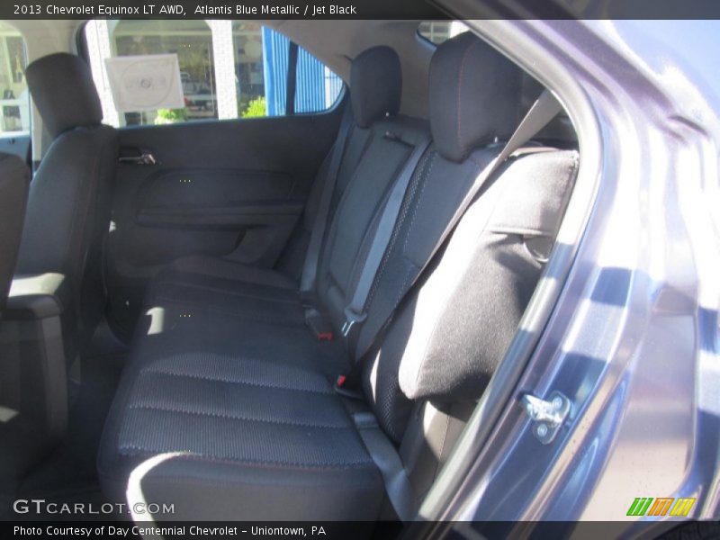 Atlantis Blue Metallic / Jet Black 2013 Chevrolet Equinox LT AWD