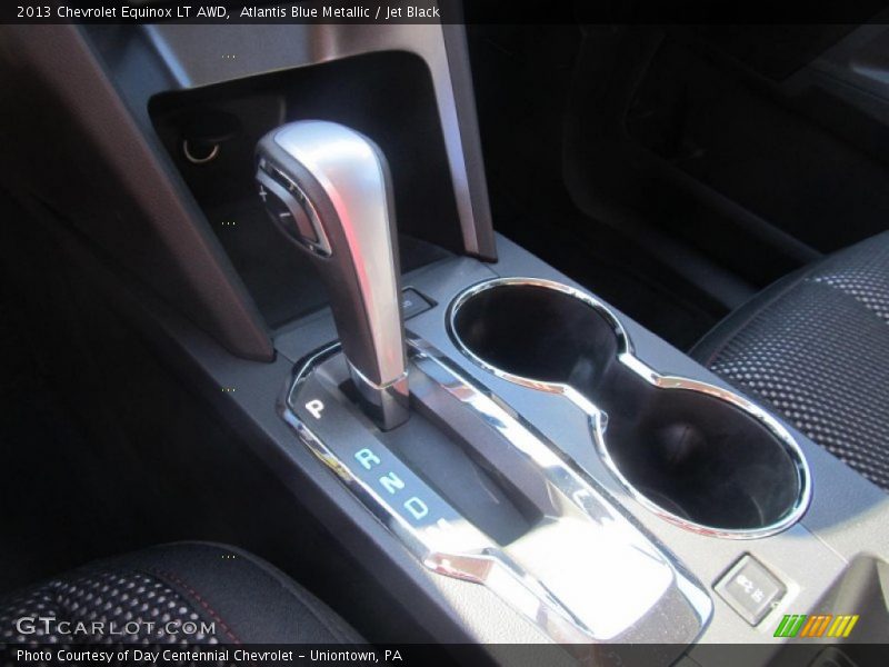Atlantis Blue Metallic / Jet Black 2013 Chevrolet Equinox LT AWD