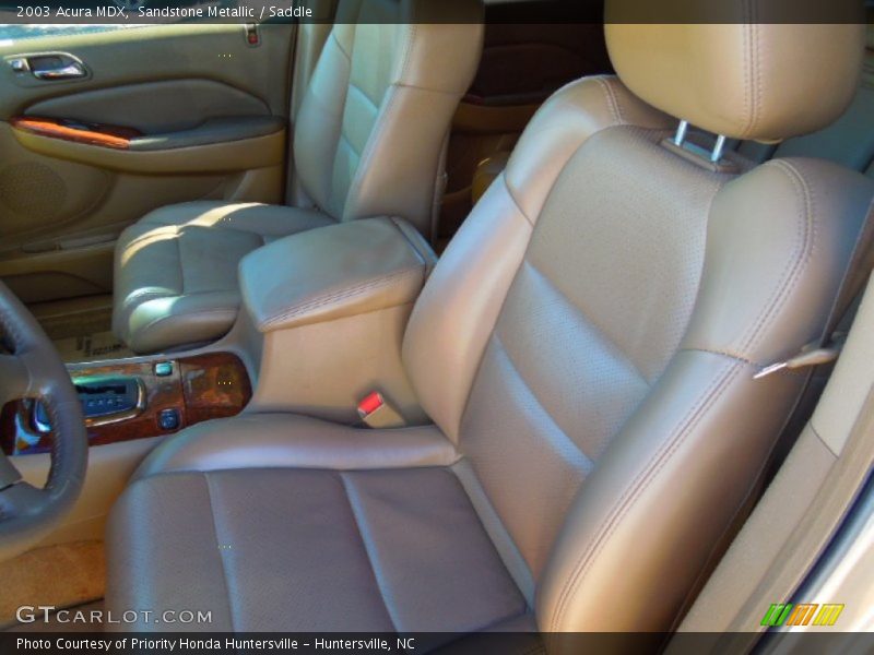 Sandstone Metallic / Saddle 2003 Acura MDX